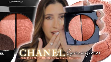 Chanel Fleurs de Printemps Blush & Highlighter Review & Swatches